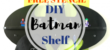 DIY Batman Shelf