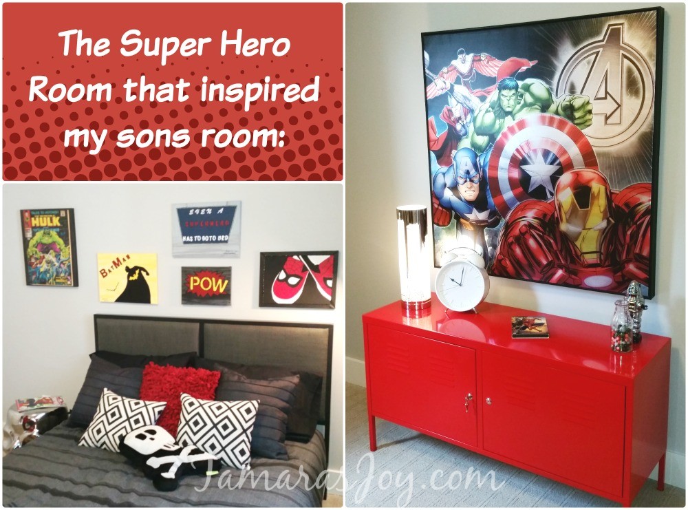 super hero bedroom tour ⋆ tamara's joy