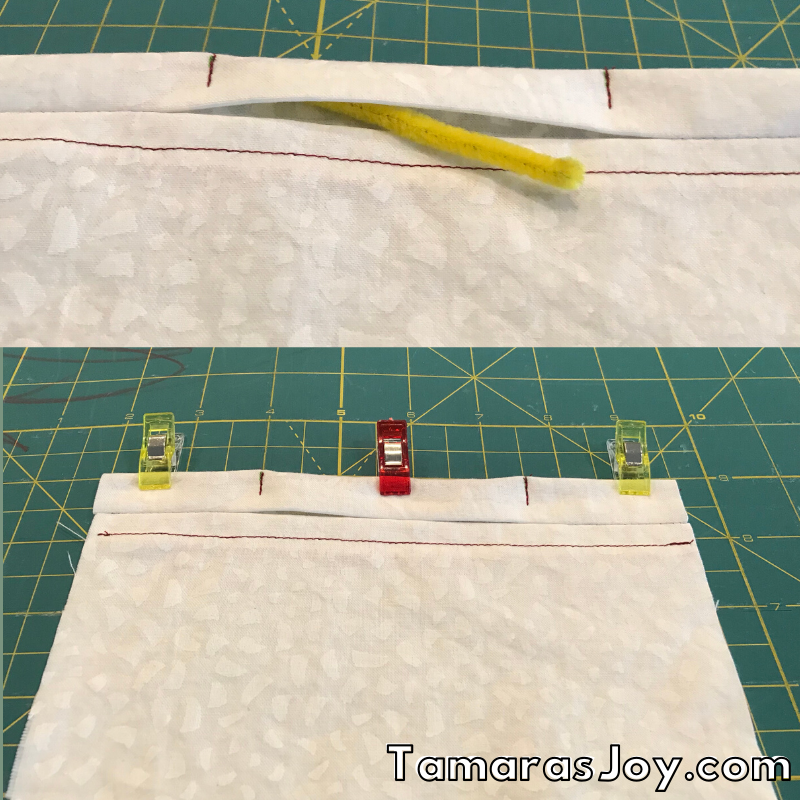 How to sew a face mask with filter pocket