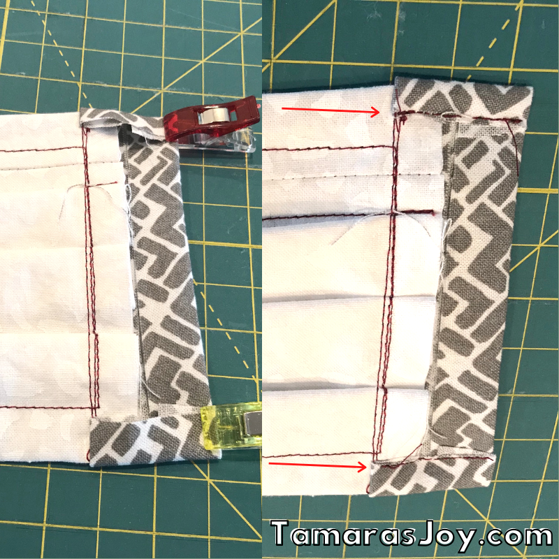 How to sew a face mask with filter pocket