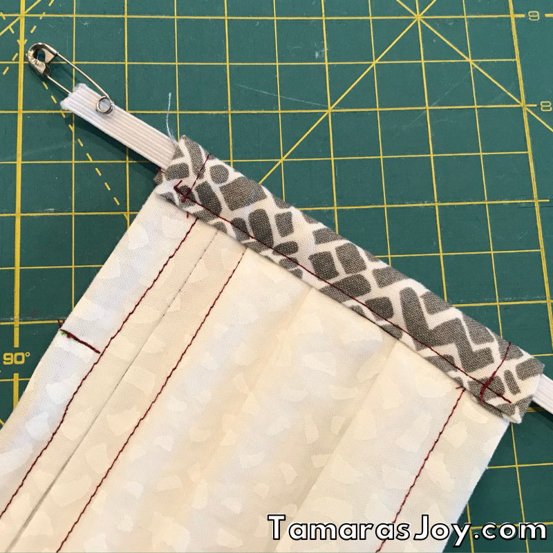 How to sew a face mask with filter pocket
