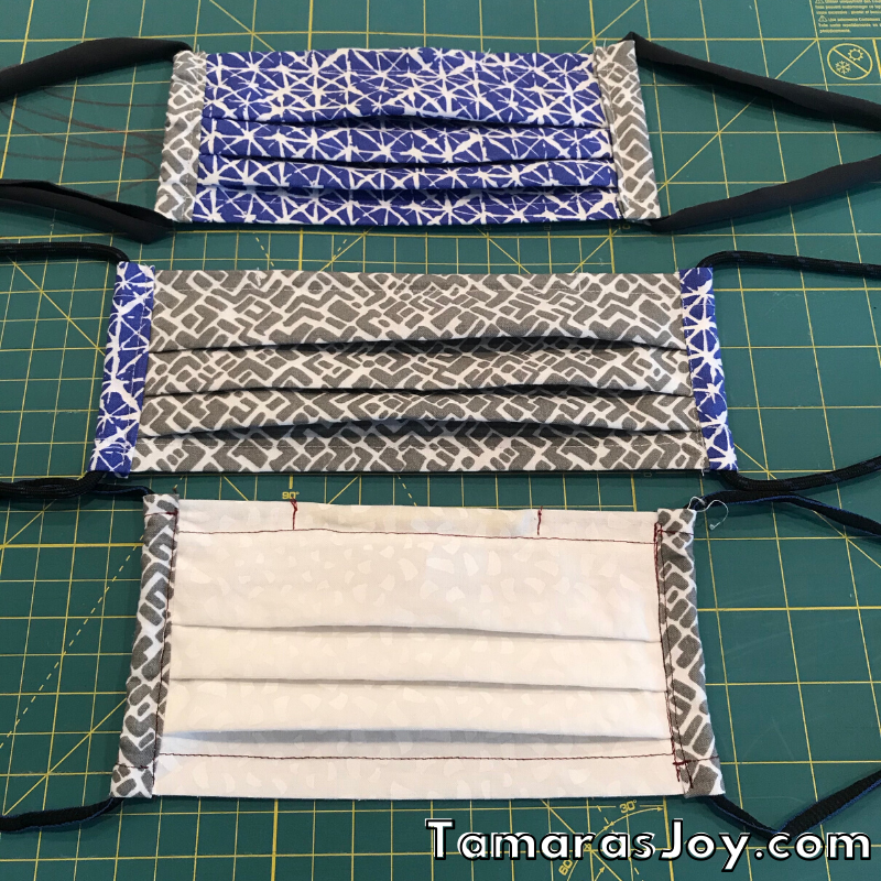 How to sew a face mask with filter pocket