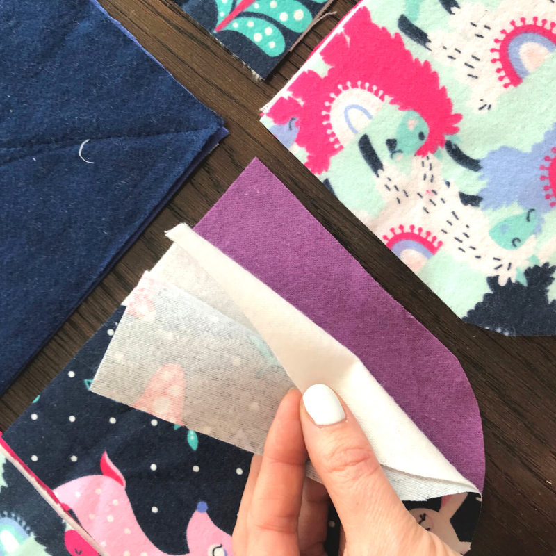 Rag Quilt Idea, Scalloped Edges