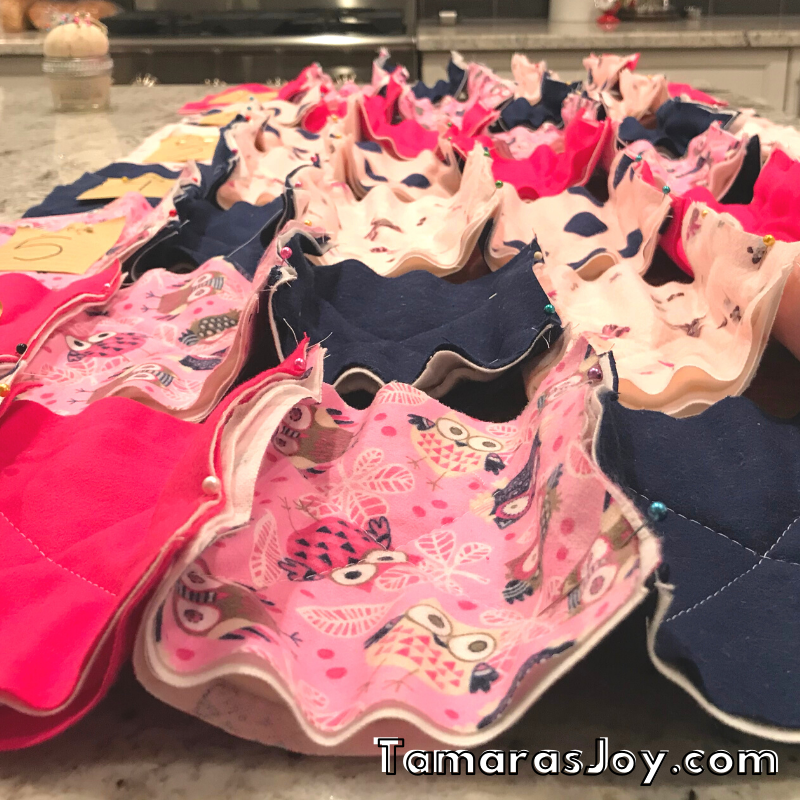 How to sew a rag quilt