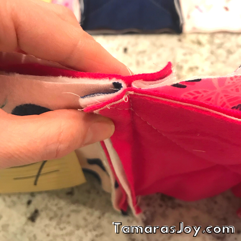 How to sew a rag quilt