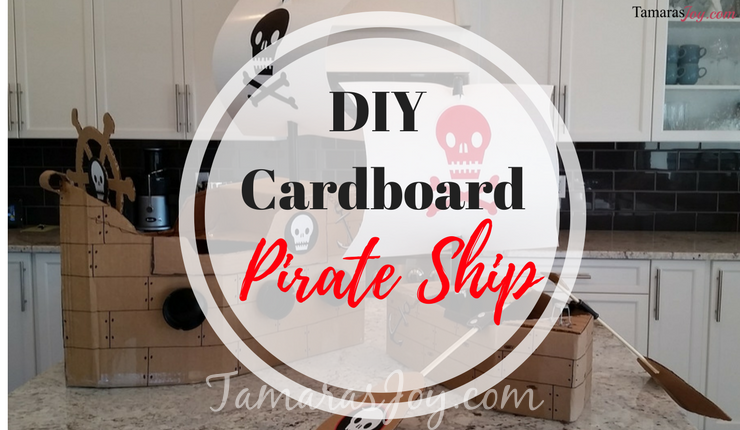 DIY Cardboard Pirate Ship Tutorial
