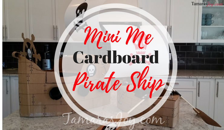 Easy Kids Pirate Costume, Made from Cardboard!