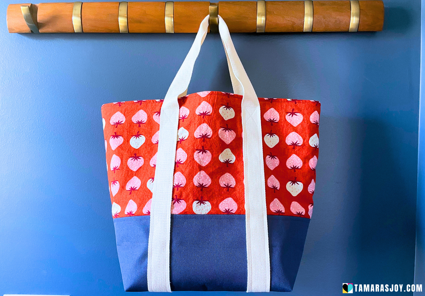 Grocery Tote Bag Tutorial (Heavy Duty!)