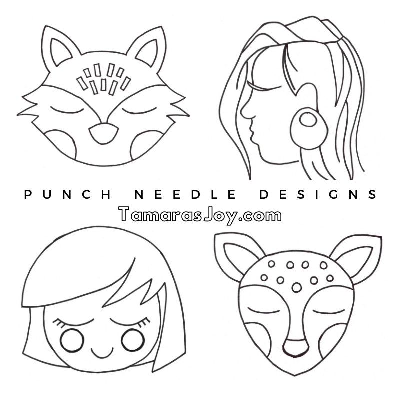 FREE PRINTABLE PUNCH NEEDLE PATTERNS Tamara s Joy