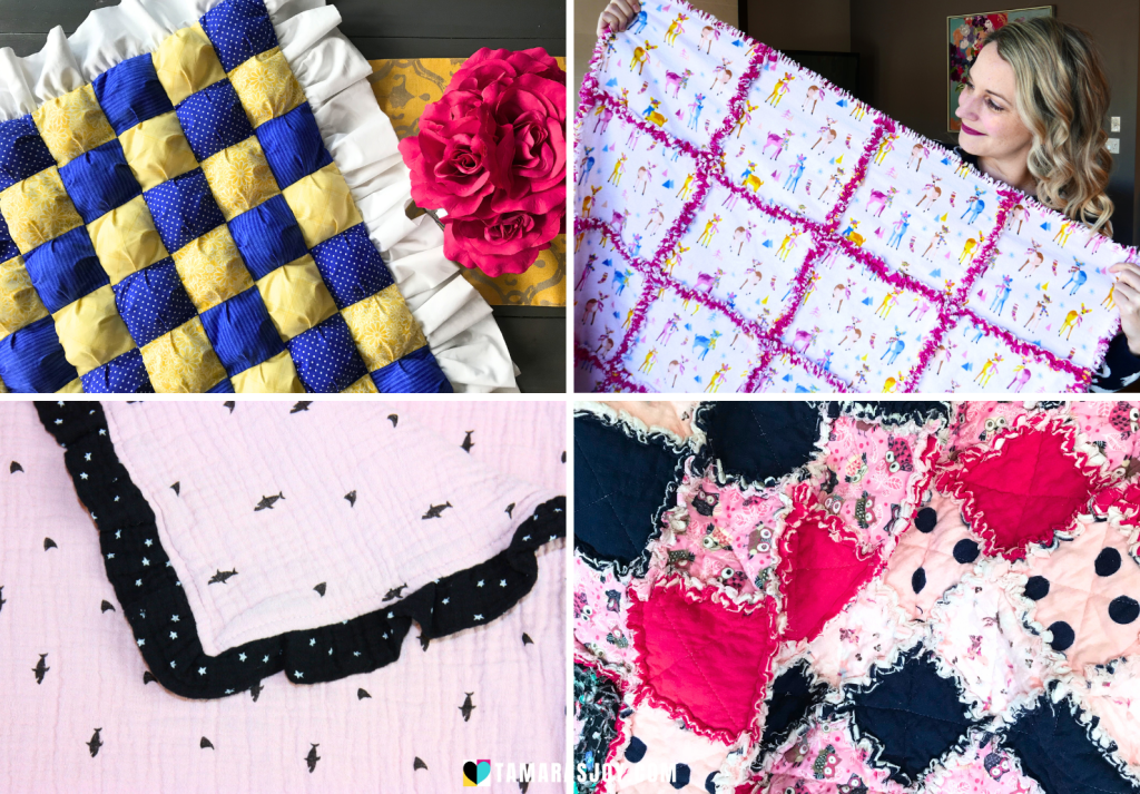 5 Easy to Sew Baby Blankets! ⋆ Tamaras Joy