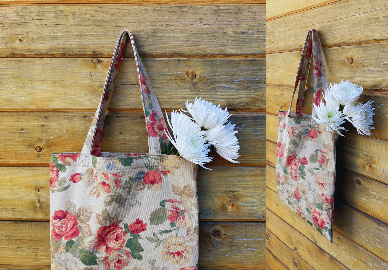 Tote Bag Sewing Tutorial Tamaras Joy